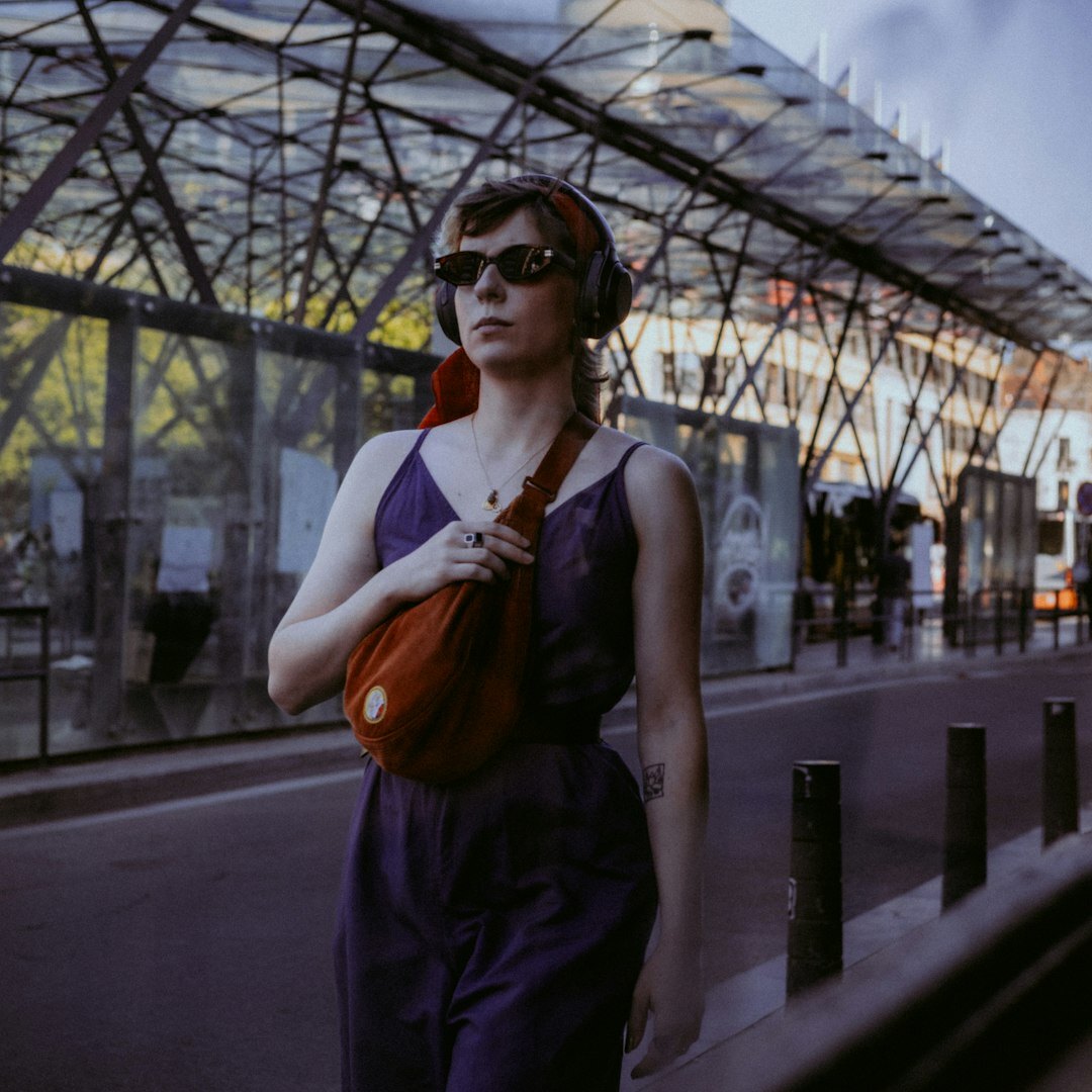Portrait of a young Belgian woman producer in her late twenties