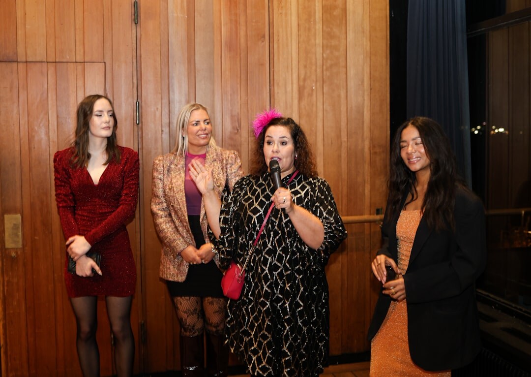 networking at business event